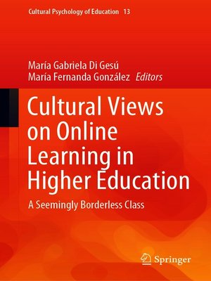 cover image of Cultural Views on Online Learning in Higher Education